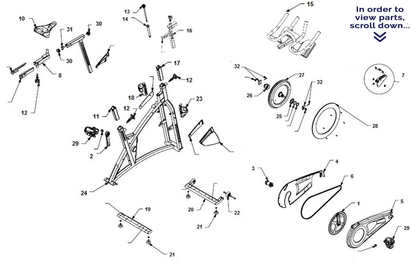 Schwinn AC Sport diagram