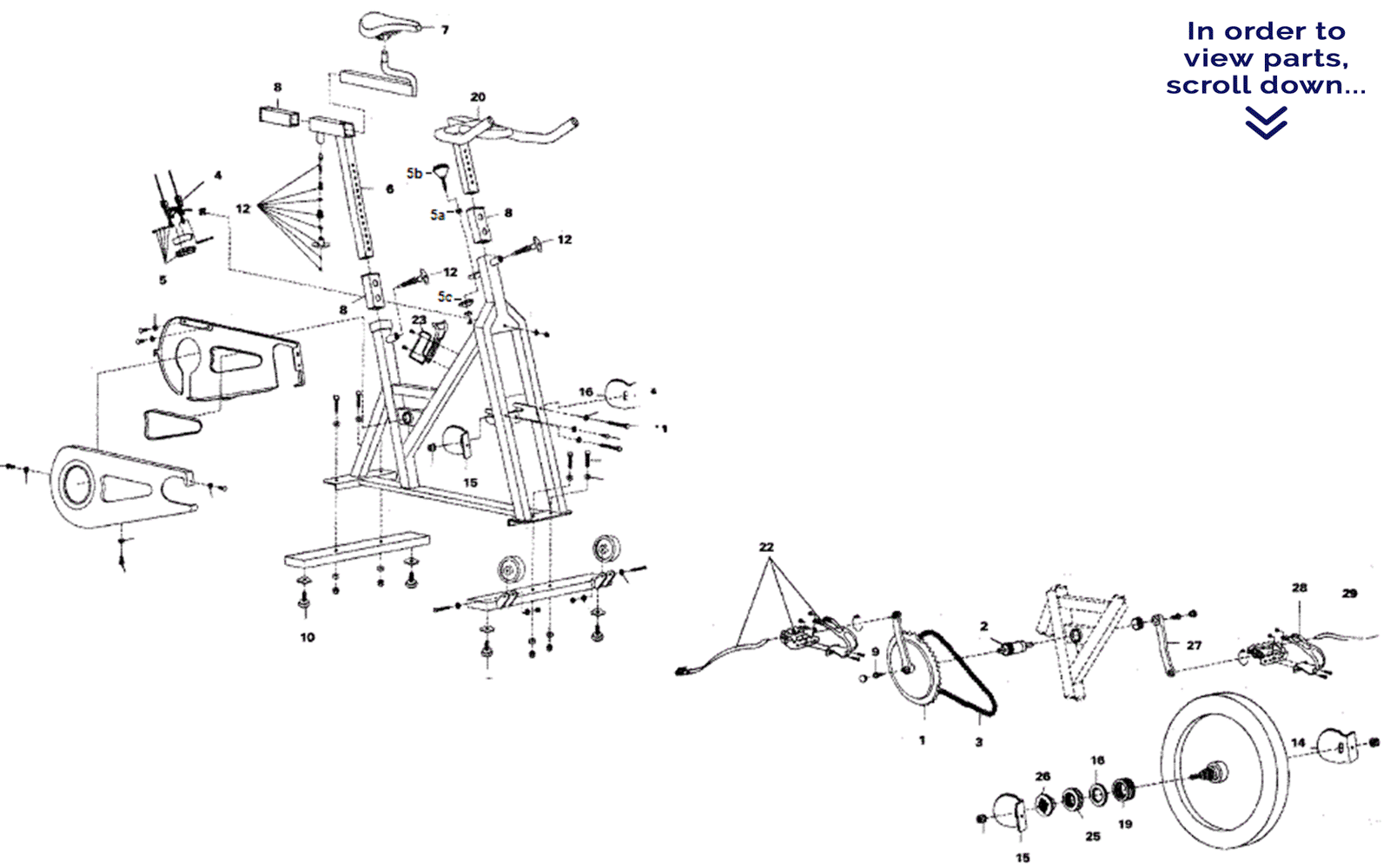 Schwinn Elite Parts and Schwinn diagram
