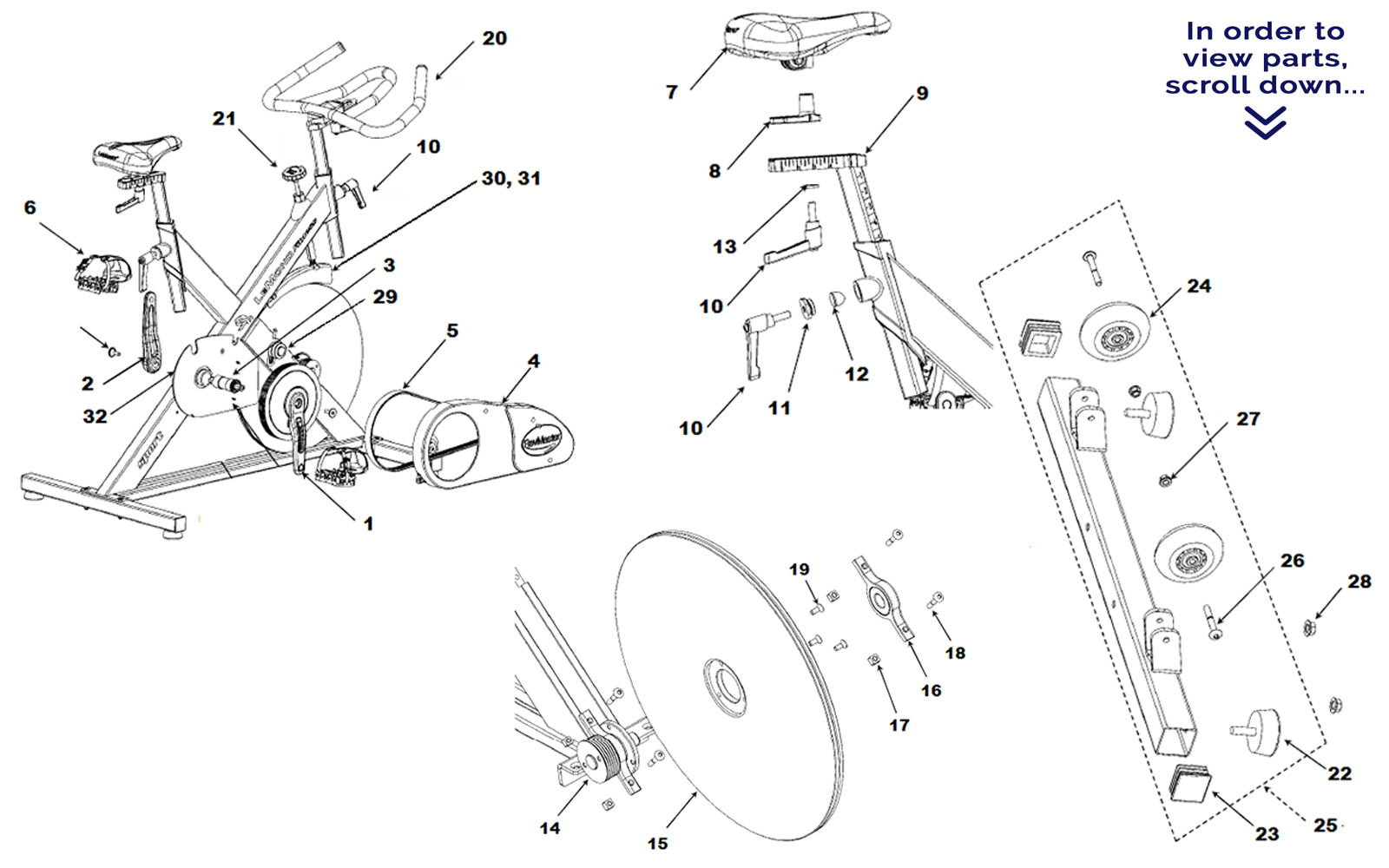 Lemond Revmaster Sport diagram