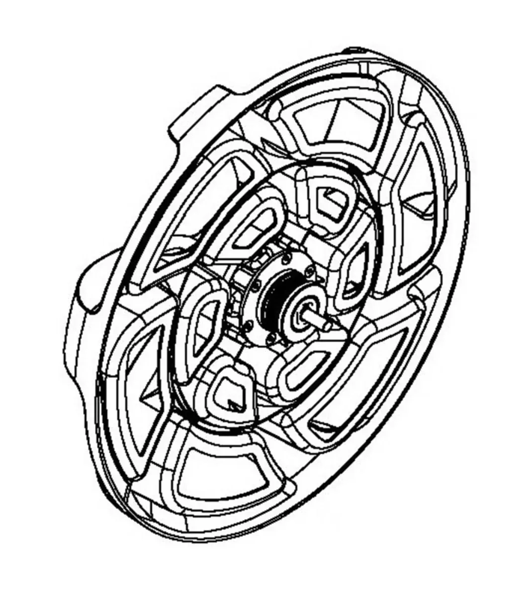 Schwinn Ad6 Fan Assembly — Indoor Cycling Parts