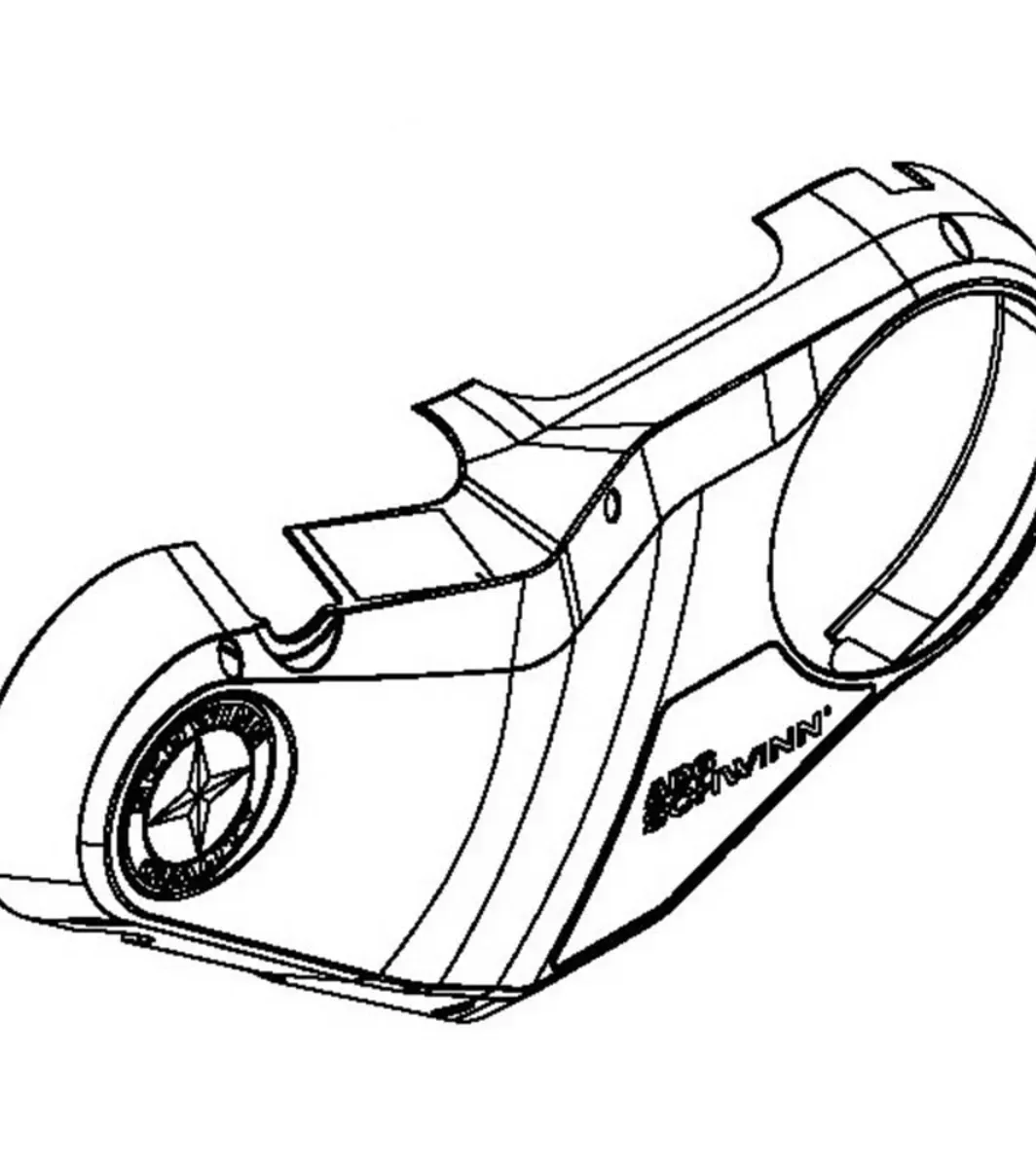 Schwinn Ad6 Left Shroud — Indoor Cycling Parts