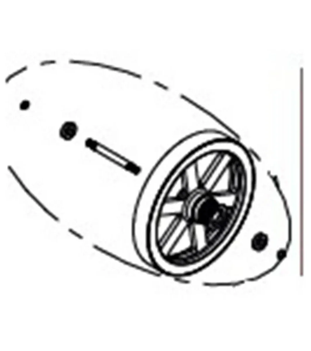 Schwinn 420 Flywheel Assembly — Elliptical Parts & Repair