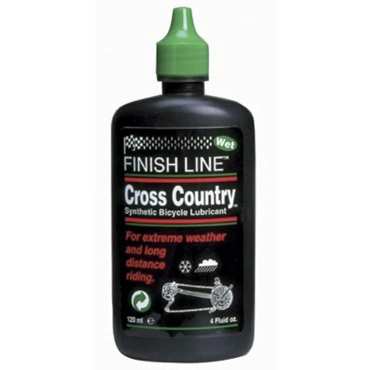 Finish Line Cross Country Wet Lube — Fitness Parts & Accessories