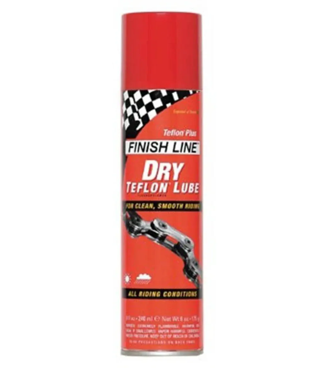 Finish Line Teflon-plus Dry Lube Aerosol — Fitness Parts & Accessories