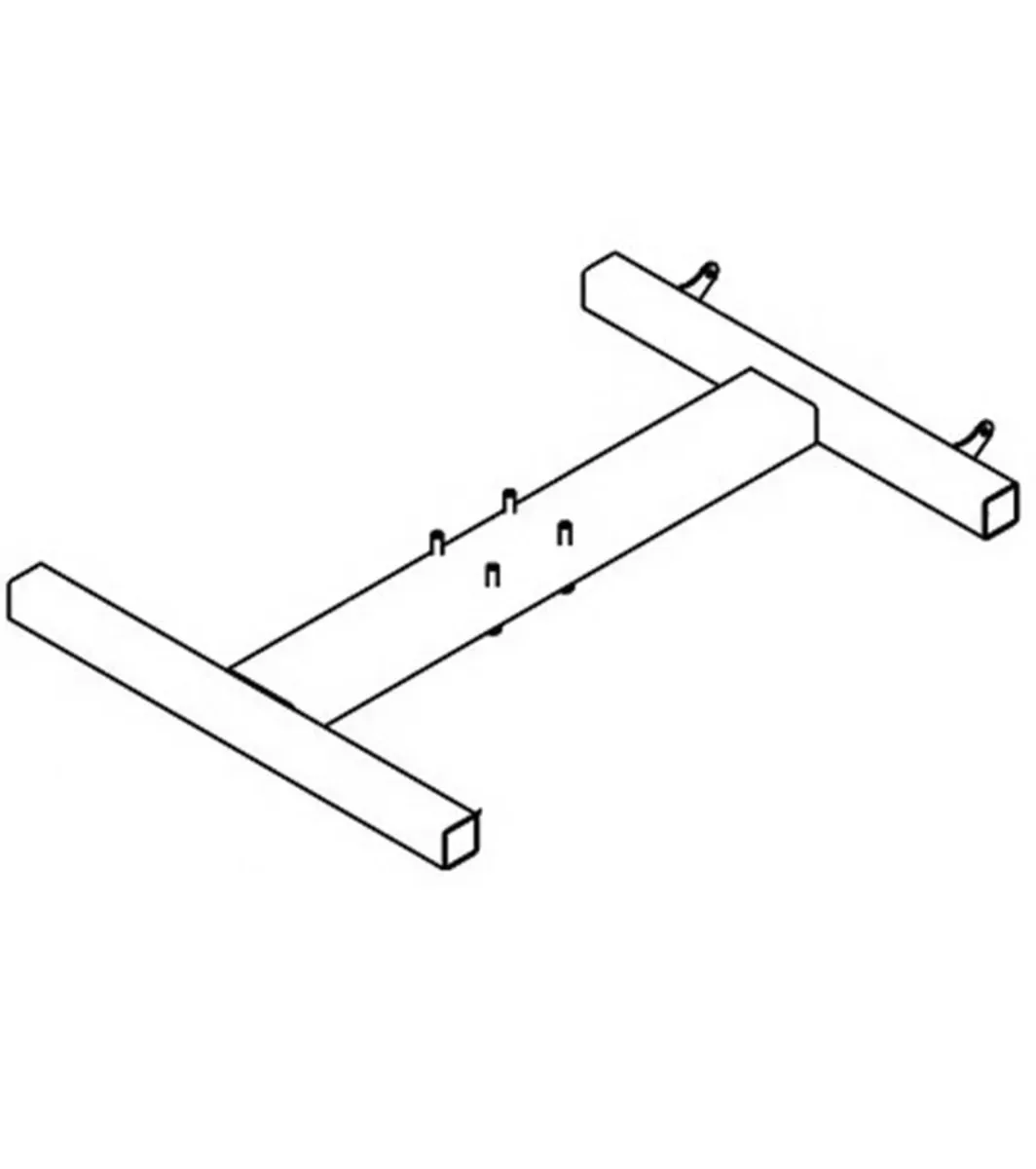 Keiser M3+ Frame Base — Indoor Cycling Parts