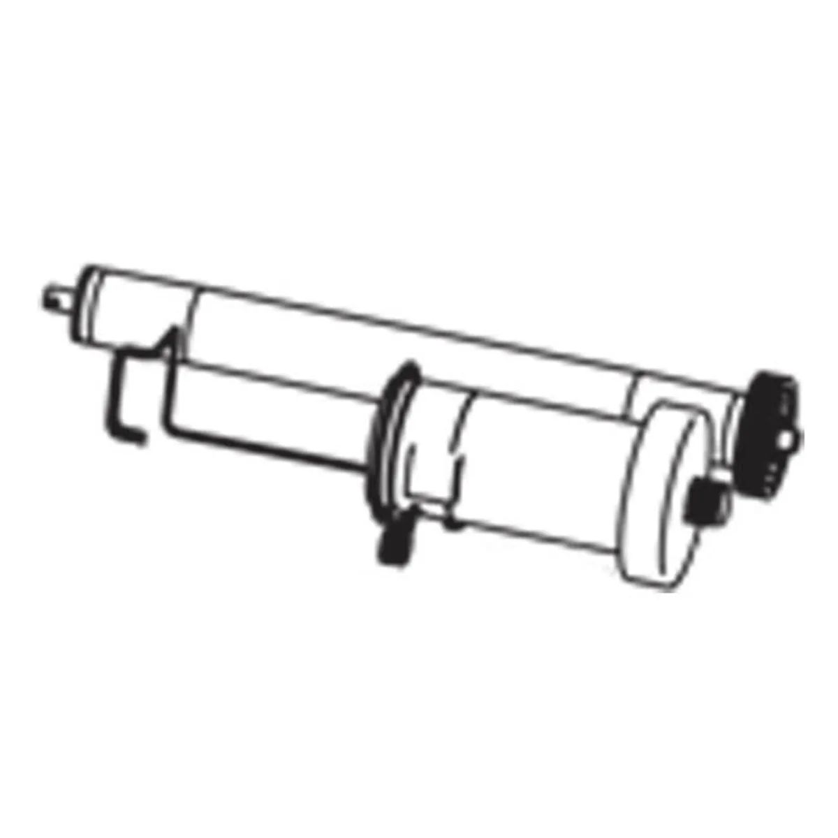 Schwinn T 614 Front Roller — Treadmill Parts & Repair
