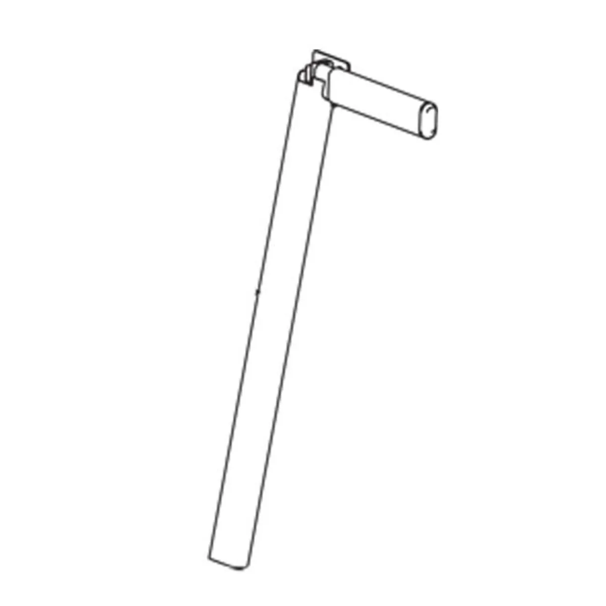 Schwinn T614 Left Upright — Treadmill Parts & Repair