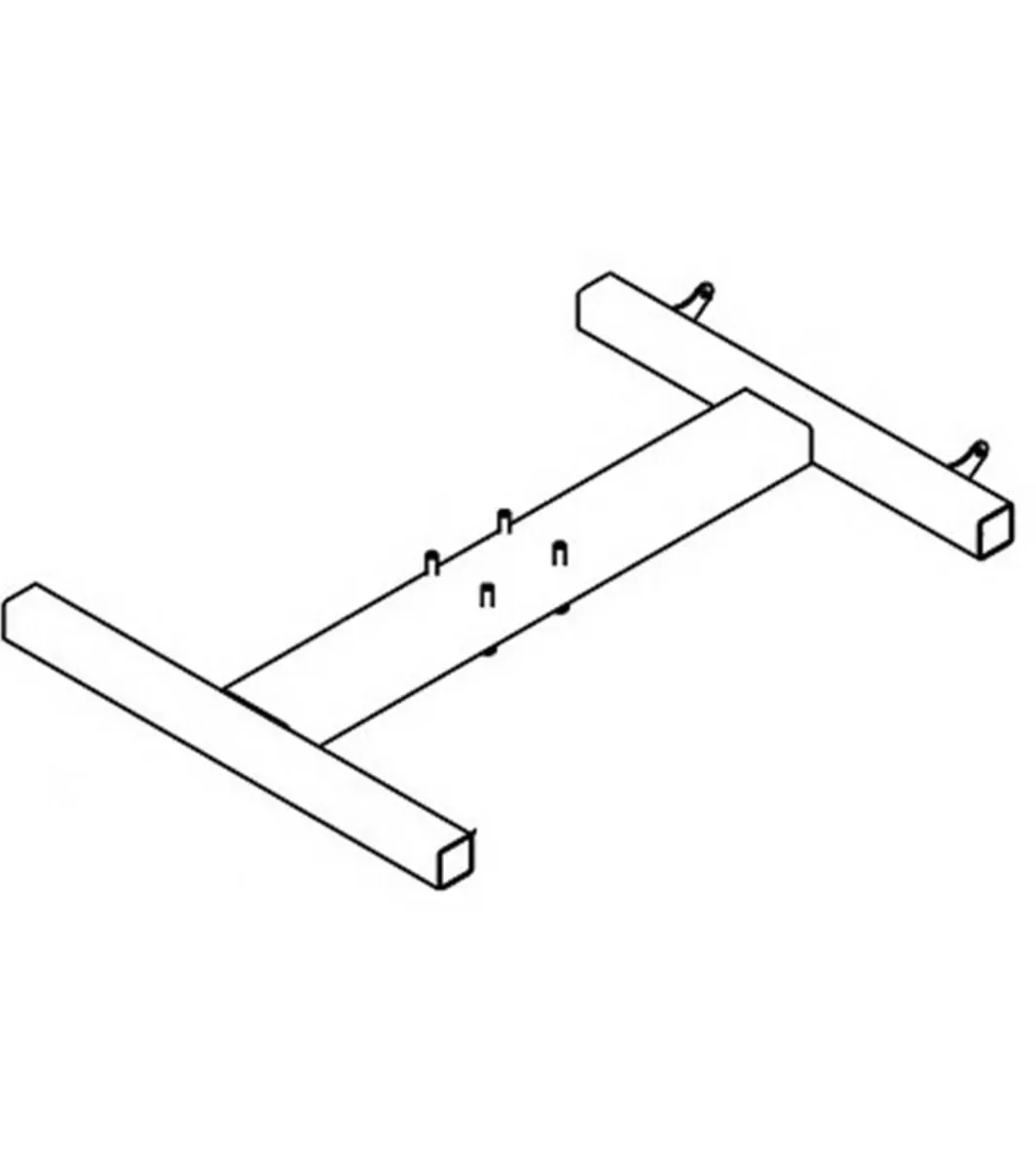 Keiser M3 Frame Base — Indoor Cycling Parts
