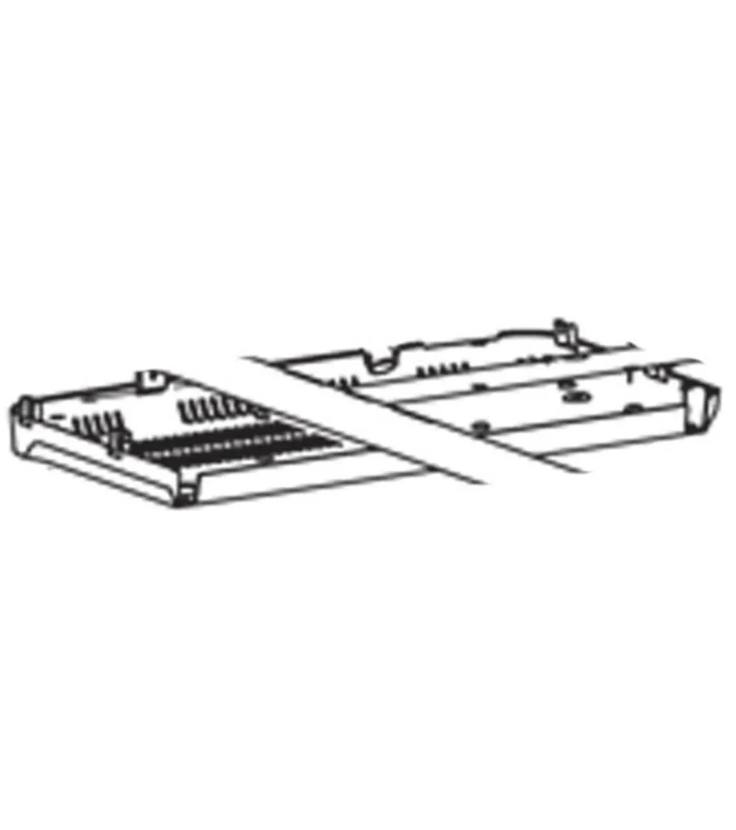 Nautilus T618 Motor Cover Bottom — Treadmill Parts & Repair