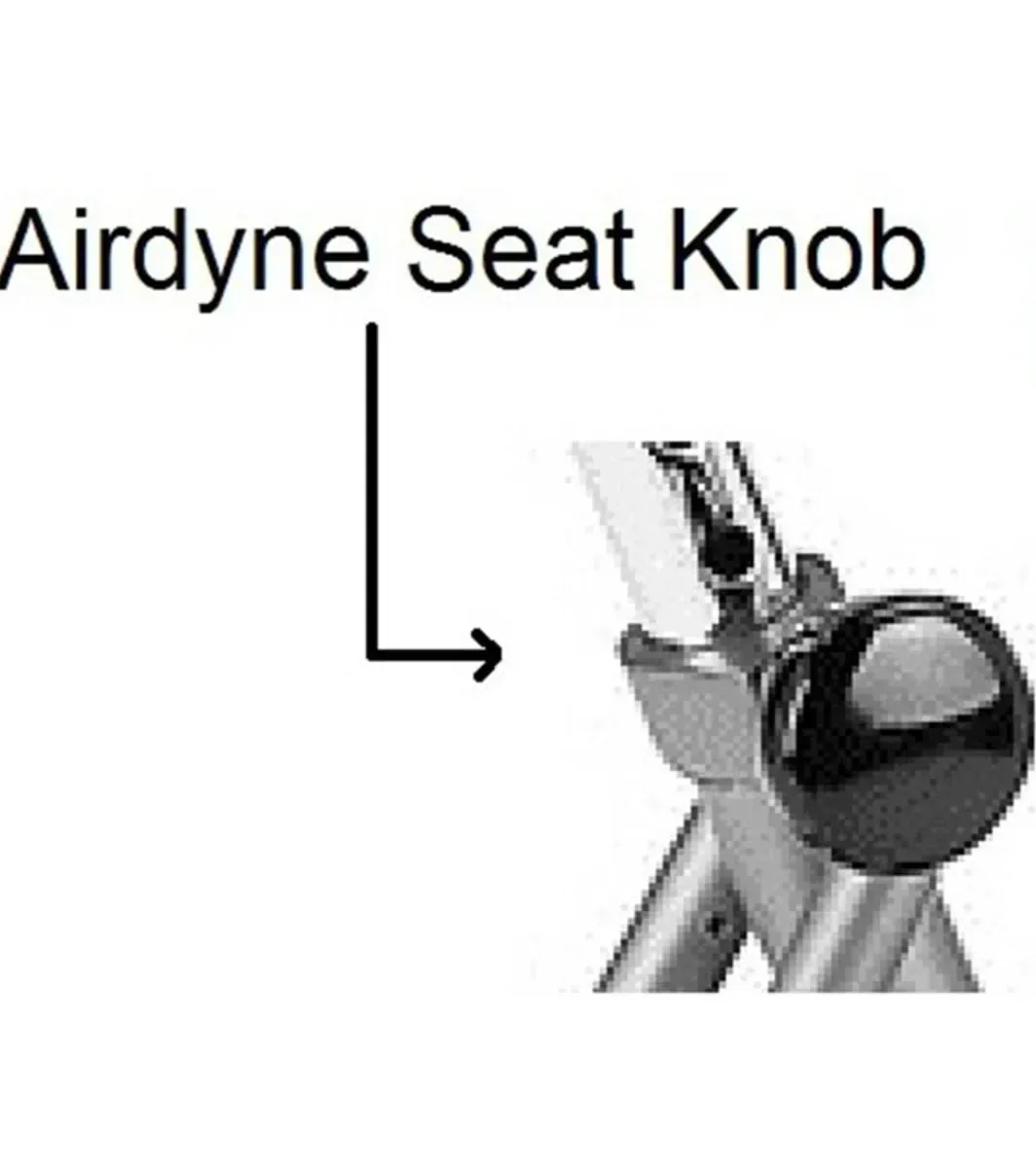 Schwinn Airdyne Seat Knob — Indoor Cycling Parts