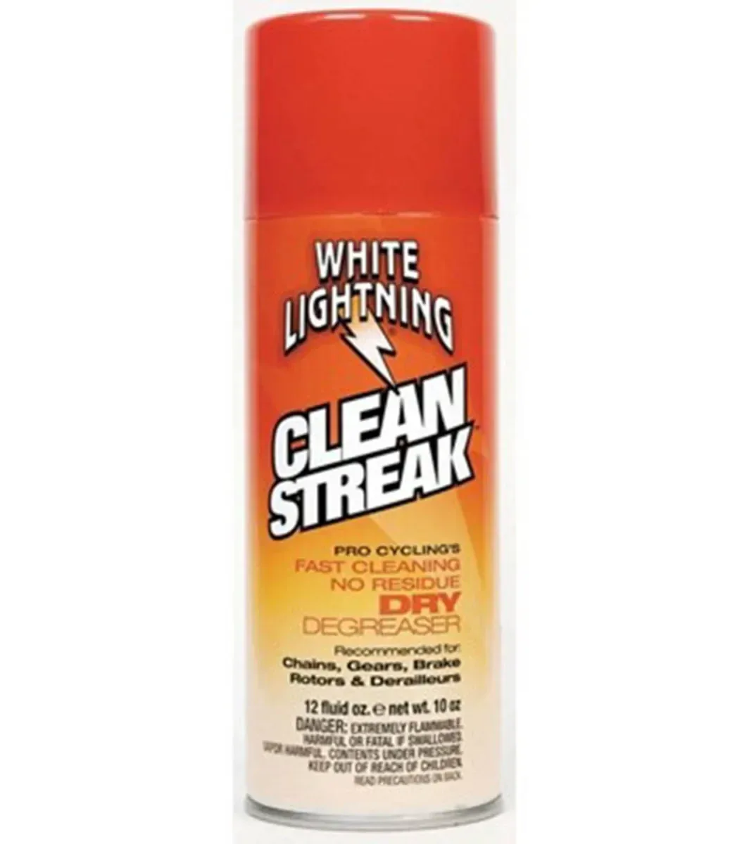 White Lightning Clean Streak Dry Degreaser — Fitness Parts & Accessories