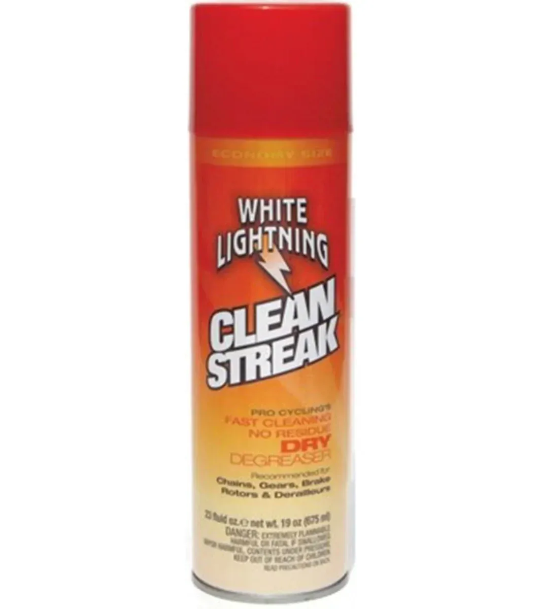White Lightning Clean Streak Dry Degreaser — Fitness Parts & Accessories
