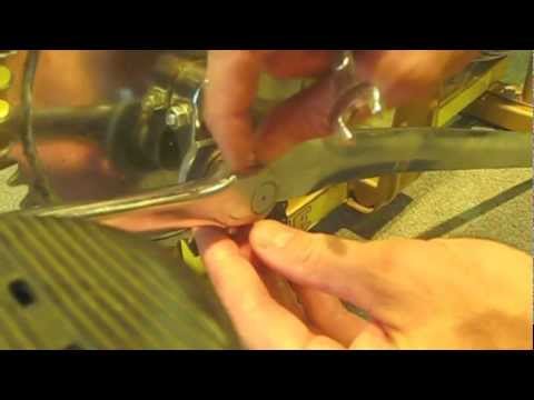 Removing a Wedge Pin and Cotter Crank from a Schwinn Airdyne Removing a wedge pin and cotter crank from a Schwinn Airdyne fan bike