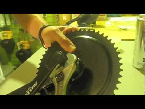 Removing an Isis Crank Steven Doetschman demonstrating ISIS crank removal on a Schwinn Airdyne exercise bike